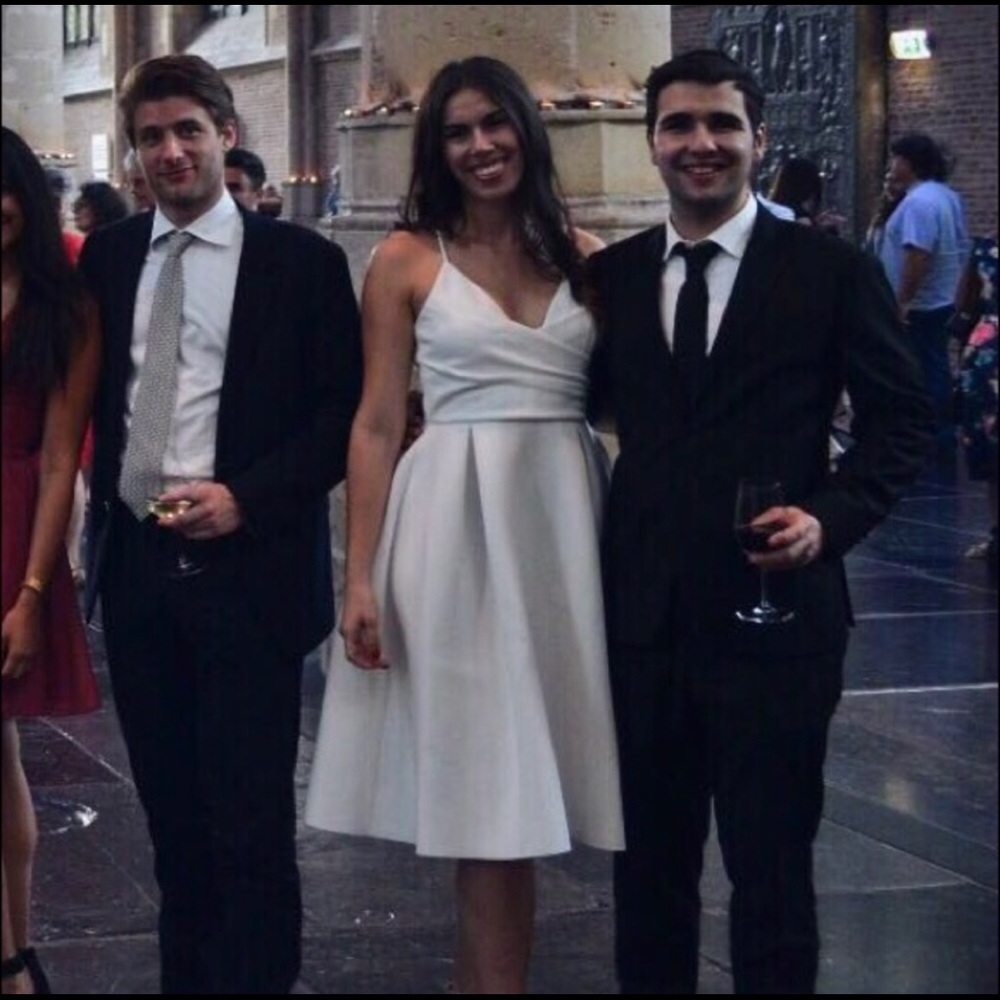 ASOS white midi dress - Picture 2 of 3